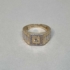 Kép 1/4 - Arany pecsétgyűrű cirkon kővel
